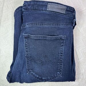 Adriano Goldschmied AG Jeans Women's 30R The Middi Mid-Rise Legging‎ Denim USA